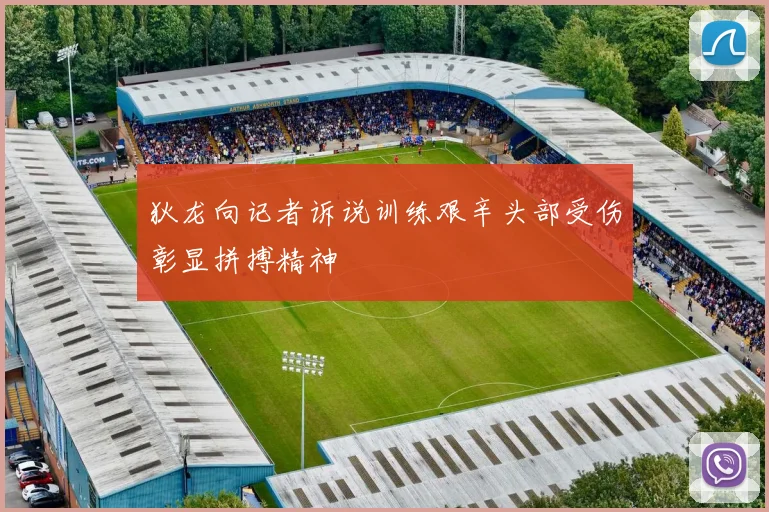 狄龙向记者诉说训练艰辛头部受伤彰显拼搏精神